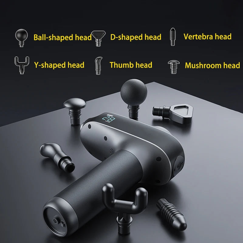 Professional Percussion Massage Gun | 30-Speed Brushless Motor | Deep Tissue Muscle Recovery