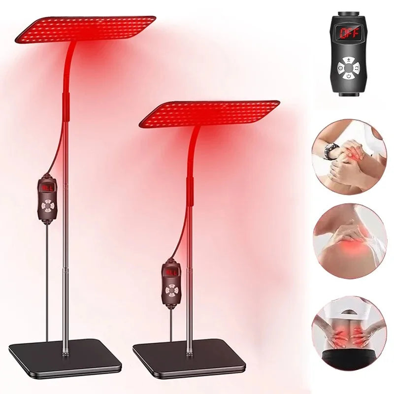 Red Light Therapy Panel | 126 LED 660nm & 850nm | Full Body Pain Relief & Skin Rejuvenation