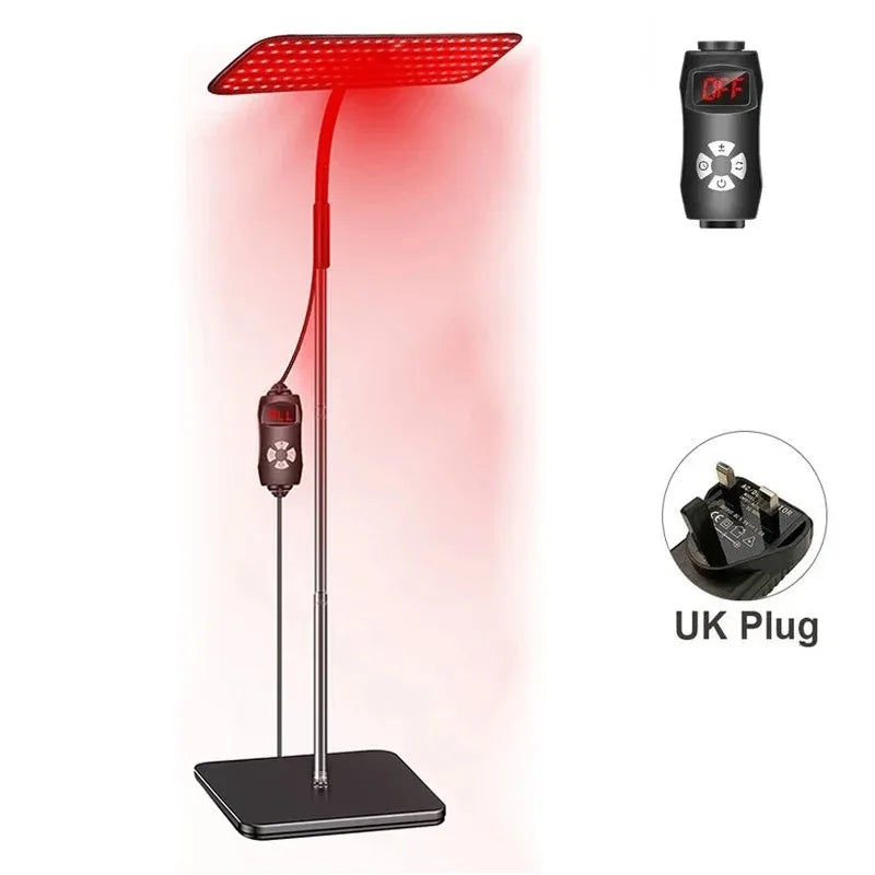 Red Light Therapy Panel | 126 LED 660nm & 850nm | Full Body Pain Relief & Skin Rejuvenation